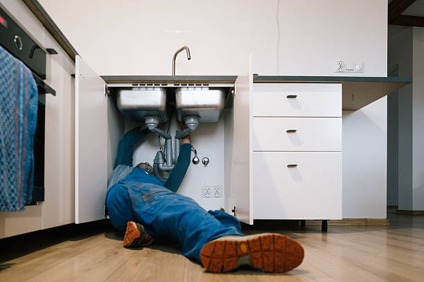 Professional Plumbing technician working in Glenville, PA